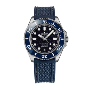 Hexmariner 39 Blue Aventurine Steel