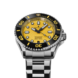 Hexmariner 39 Yellow Luminova Steel